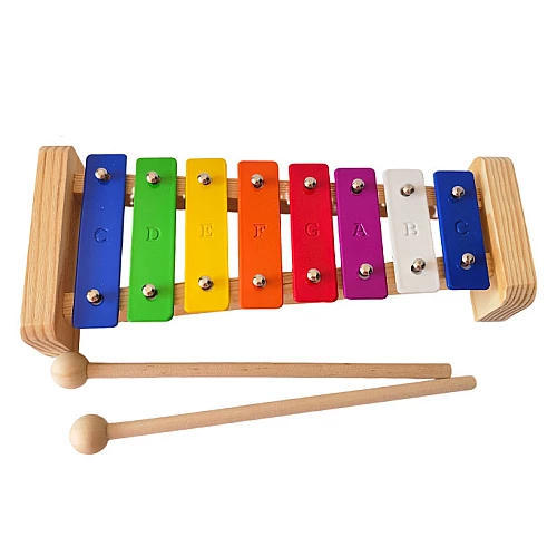 Розвиваюча музична іграшка ксилофон 8 тонів від Obetty