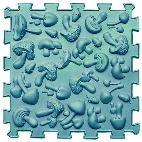 Масажний килимок Ортек пазли мікс (9 шт)