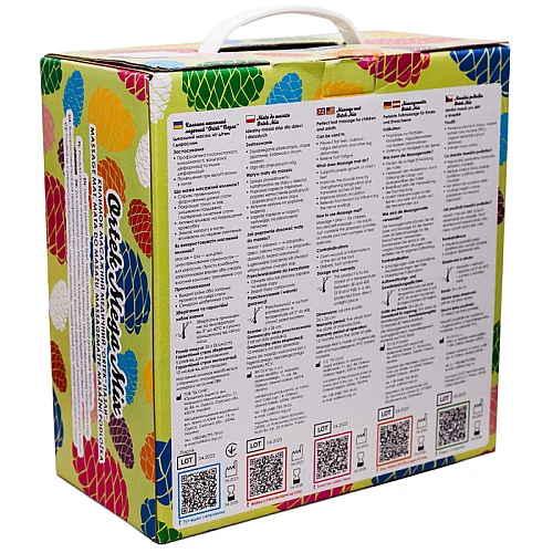 Масажний килимок Ортек пазли мікс (9 шт)