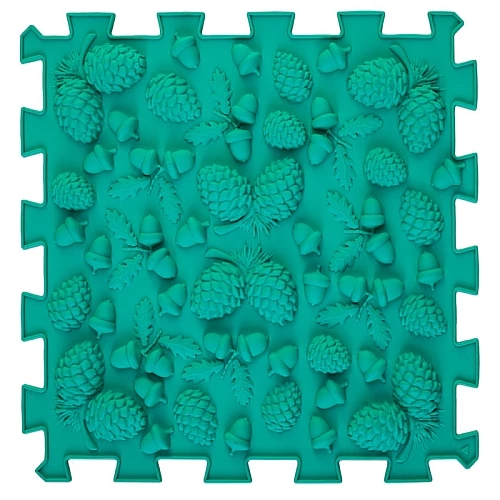 Масажний килимок-пазл (10 елементів + ​​6 трикутників)