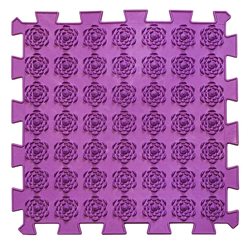 Масажний килимок-пазл (10 елементів + ​​6 трикутників)