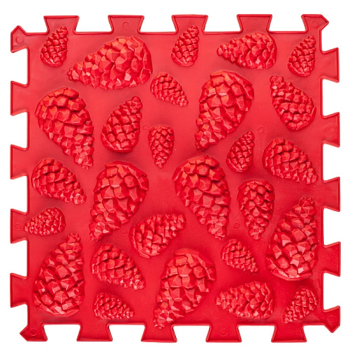 Масажний килимок-пазл (10 елементів + ​​6 трикутників)