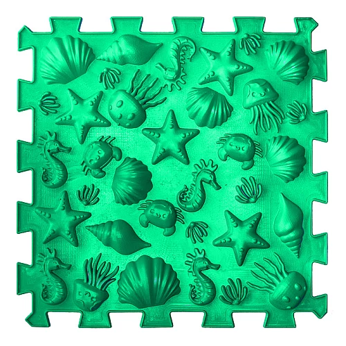 Масажний килимок-пазл Мега мікс (12 шт)