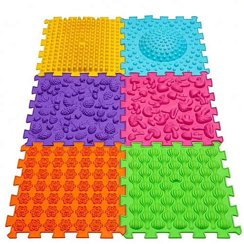 Масажний килимок-пазл Мега мікс (оновлений)