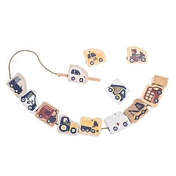 Развивающая игрушка-шнуровка Летающие машинки