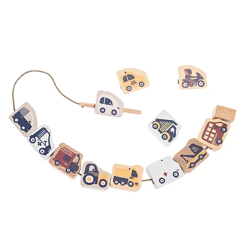 Розвиваюча іграшка-шнурівка Літаючі машинки