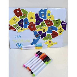 Магнітний пазл Мапа України