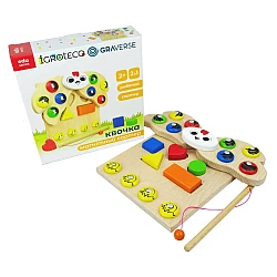 Развивающий магнитный сортер Наседка