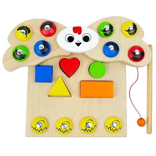 Развивающий магнитный сортер Наседка