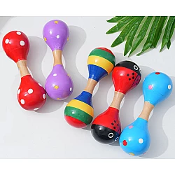 Развивающая музыкальная игрушка Маракас двухсторонний маленький (1 шт)