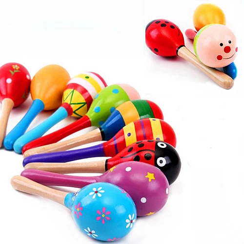 Развивающая музыкальная игрушка Маракас мини 11 см (1 шт) от Obetty
