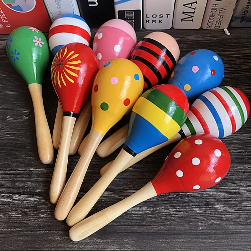 Развивающая музыкальная игрушка Маракас мини 11 см (1 шт) от Obetty