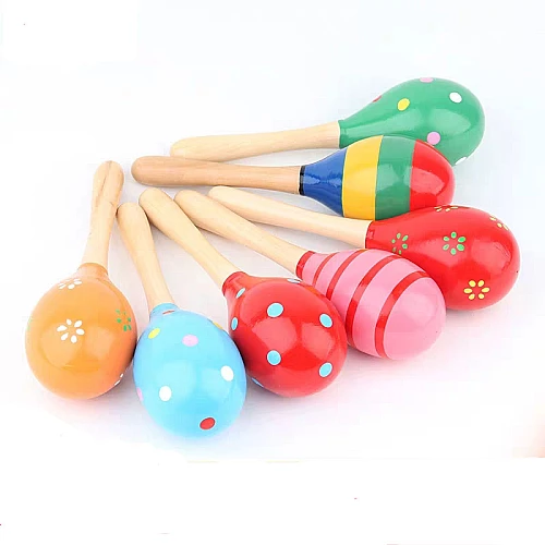 Развивающая музыкальная игрушка Маракас мини 11 см (1 шт) от Obetty