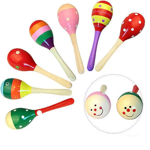 Развивающая музыкальная игрушка Маракас мини 11 см (1 шт) от Obetty