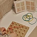 Развивающая игрушка математический планшет Геоборд (15 x 15 см)