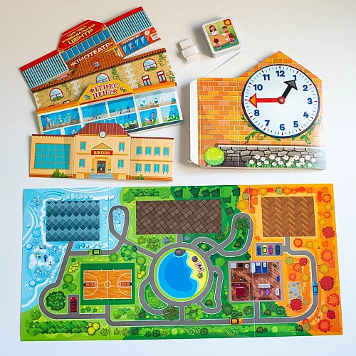 Навчальна гра для занять з дитиною Мій день