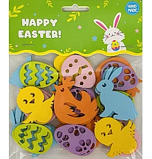 Набір наліпок Мікс Пасхальний