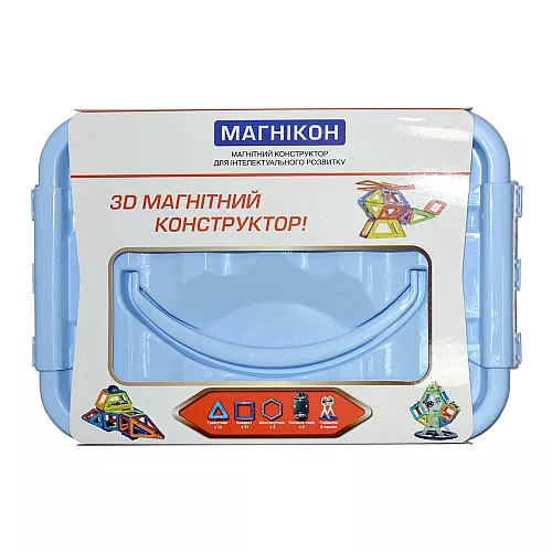 Розвиваючий магнітний 3D конструктор Магнікон MK-48 Розвиваючий магнітний 3D конструктор Магнікон MK-48