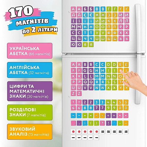 Набір для творчості Мольберт 5 в 1 (з тканинною полицею)
