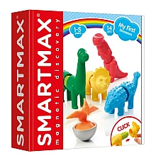 Магнітний конструктор Мої перші динозаври (14 деталей) від SmartMax