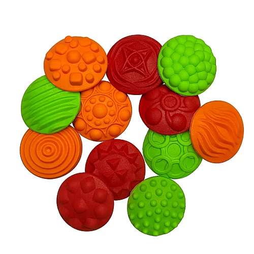 Массажный коврик-пазл Мульти Микс (8 элементов + 6 секторов)