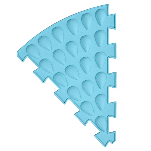 Массажный коврик-пазл Мульти Микс (8 элементов + 6 секторов)