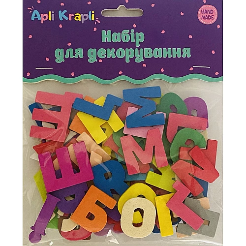 Набір декору Літери