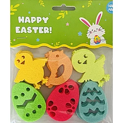 Набір декору з фетру Пасхальний