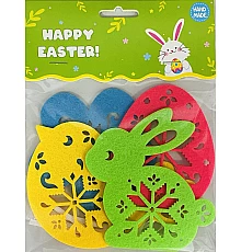 Набір для прикраси великодніх кошиків №3