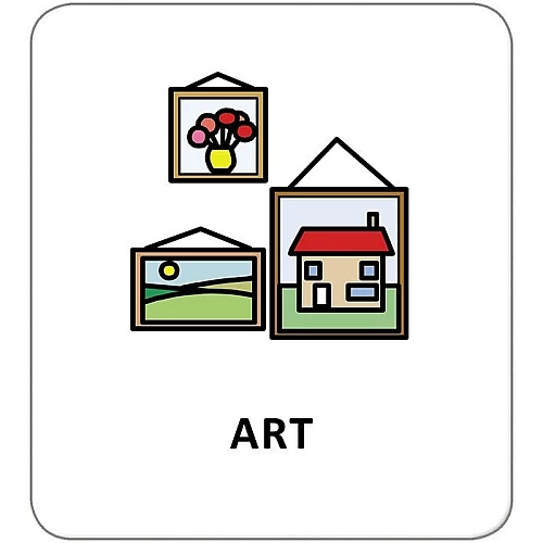 Набір карток з піктограмами У школі (укр / англ)