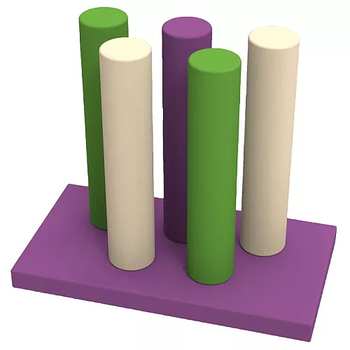 Дитячий модульний набір Частокіл (6 частин)