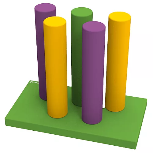 Дитячий модульний набір Частокіл (6 частин)