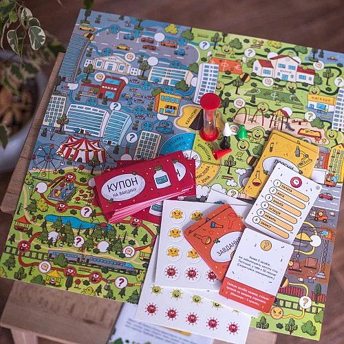 Настільна гра Операція Вірус