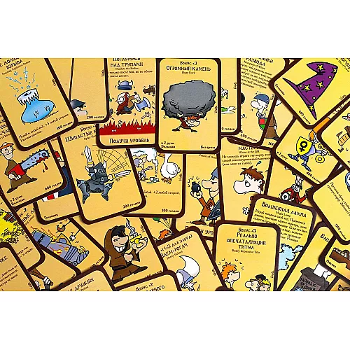 Настольная игра Манчкин на русском языке (для 3-6 игроков) Настольная игра Манчкин на русском языке (для 3-6 игроков)