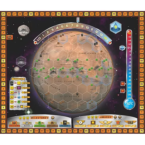 Настольная игра Покорение Марса (для 1-5 игроков) Настольная игра Покорение Марса (для 1-5 игроков)
