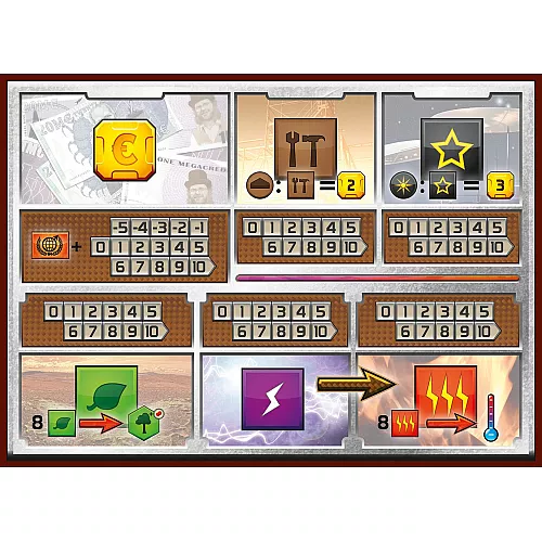 Настольная игра Покорение Марса (для 1-5 игроков) Настольная игра Покорение Марса (для 1-5 игроков)