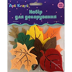Набор декора Осенние листья ажурные (7 шт)