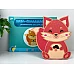 Развивающая игрушка пазл-вкладыш Лисичка