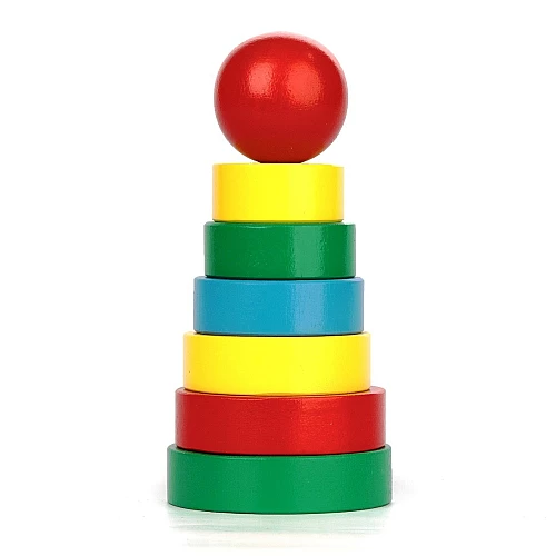 Развивающая игрушка пирамидка Кольцевая