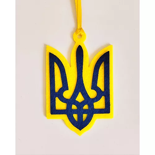Підвіс з фетру Герб (1 шт) Підвіс з фетру Герб (1 шт)