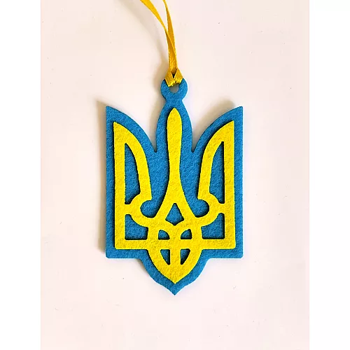 Підвіс з фетру Герб (1 шт) Підвіс з фетру Герб (1 шт)