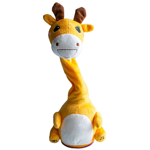 Интерактивная игрушка повторюха Жираф