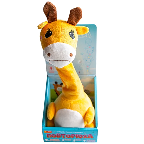 Интерактивная игрушка повторюха Жираф