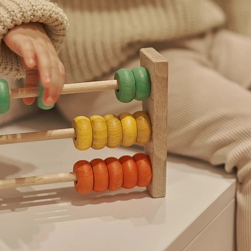 Розвиваюча іграшка Рахівничка (15 кілець)