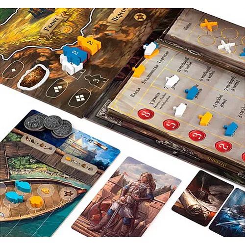 Настольная игра Rurik: Борьба за Киев (для 1-4 игроков) Настольная игра Rurik: Борьба за Киев (для 1-4 игроков)