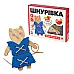 Развивающий набор шнуровка Кошка-модница (30 элементов)