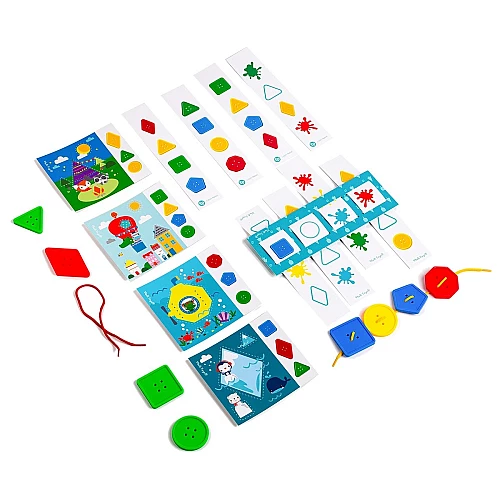 Розвиваюча гра Fisher-Price. Шнуруємо-комбінуємо Розвиваюча гра Fisher-Price. Шнуруємо-комбінуємо