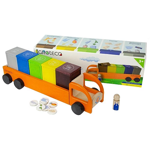 Розвиваюча гра-сортер Сортуємо відходи