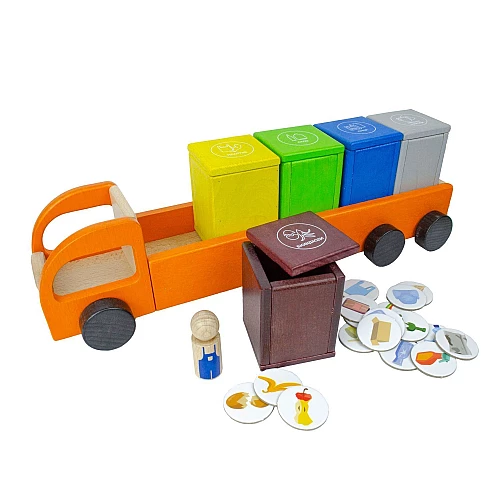 Розвиваюча гра-сортер Сортуємо відходи