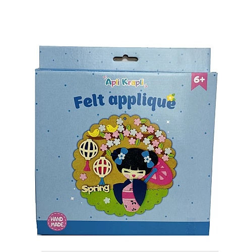Набор для творчества аппликация из фетра Весна в Японии